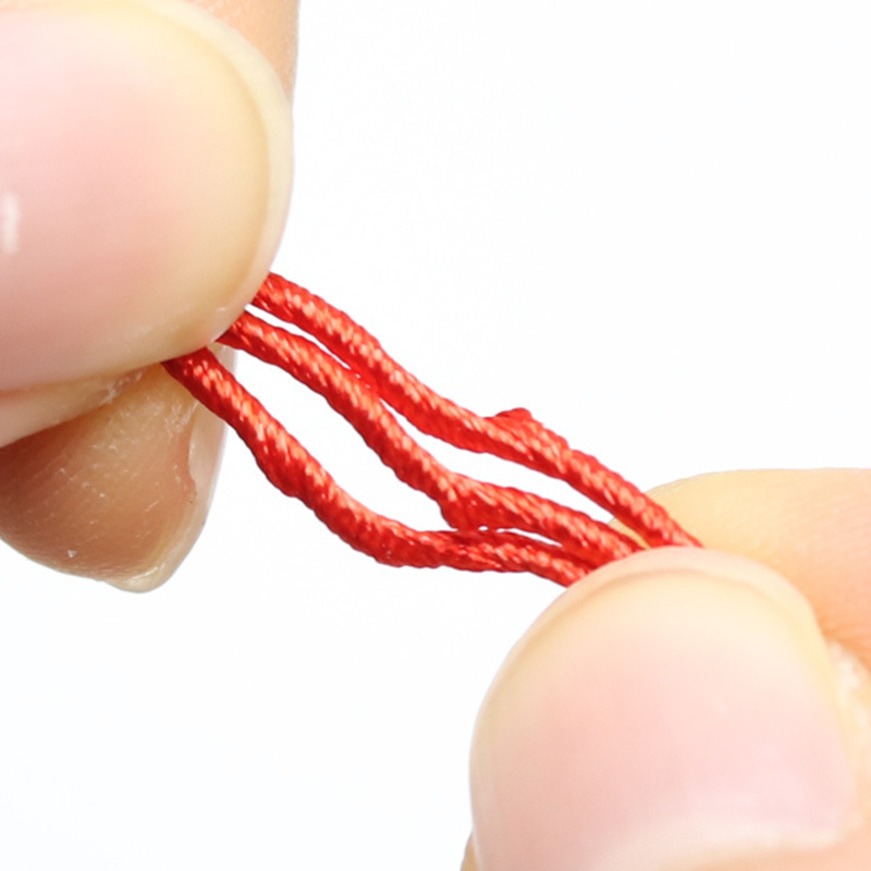 Wanshun band high-density 5mm polyester three-strand rope tassel drawstring pocket bracelet, 3mm colored binding rope, 1-5mm multi-size rope pic 15
