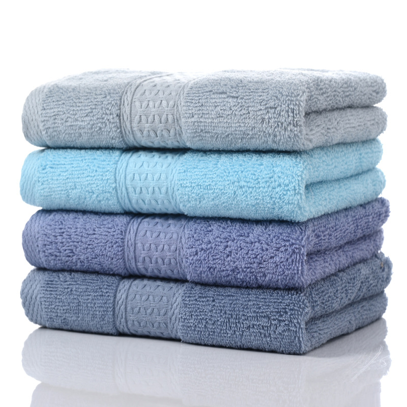 Wholesale pure cotton bath towels 80*160 thickened and enlarged bath towels with water absorption. Wholesale pure cotton bath towels for home use, hotels and beauty salons pic 19