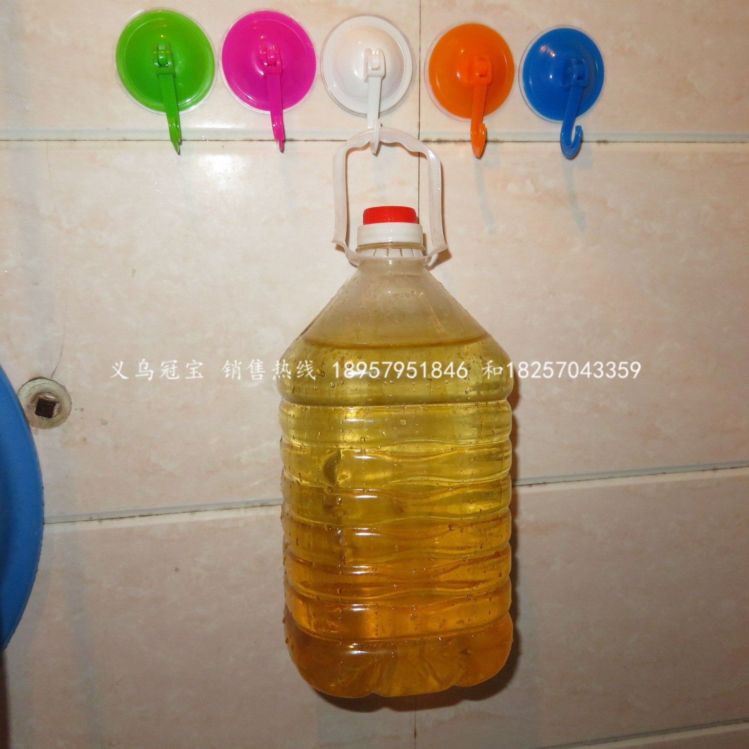 Seamless transparent hook wall-mounted, 6cm no-drilling adhesive hook, strong wall adhesive, nail-free small hook manufacturer pic 45