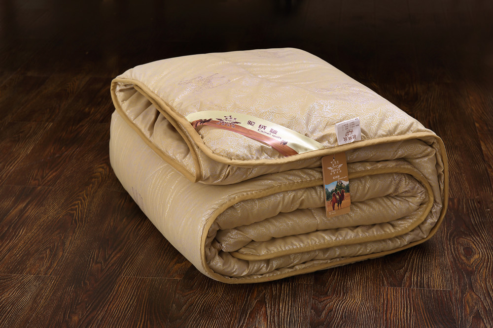 Camel hair quilts, gift quilts, factory direct sales, no hair loss, thickened camel hair quilts, traveling quilts, spring and autumn quilts wholesale pic 21