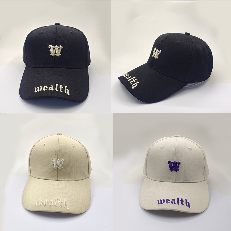 2024新款英文刺绣棒球帽夏天遮阳帽时尚潮流防晒帽现货帽子详情12