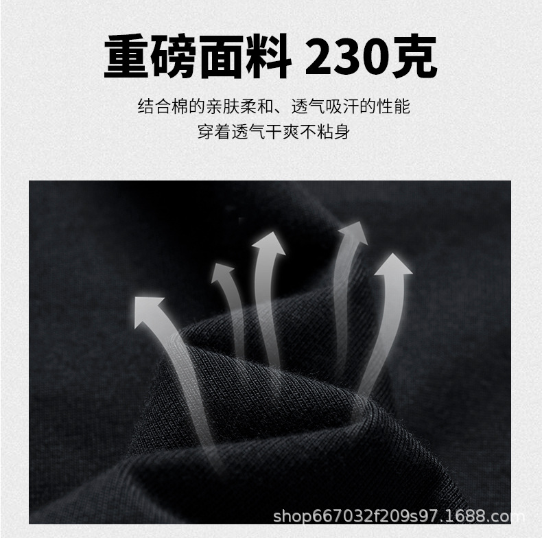 Осенью 2022 - я новая футболка с длинными рукавами для мужчин с полурукавами из чистого хлопка-прилива, которые подшивают футболки для тела pic 3