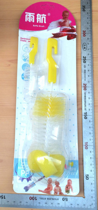 Y184-5012 Baby products: Bottle brush, cup brush, sponge cleaning brush, bottle cleaning brush pic 2