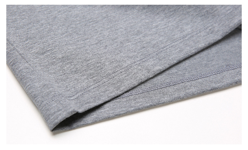A new short-sleeved T-shirt for men made of mulberry silk in summer, with a round neck and solid color. It is a simple and thin Korean-style trendy base layer made of silk pic 52
