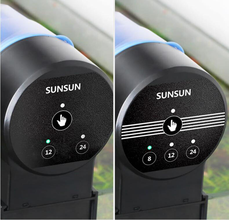 Fish tank feeder, automatic fish tank feeding device for koi and goldfish, intelligent timed fish feeding machine for aquariums pic 20