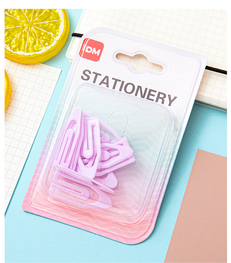 Cross-border OEM creative boat-shaped pins for storing stationery, student labor-saving irregular-shaped paper clips, and colorful plastic arrow-shaped pins pic 10