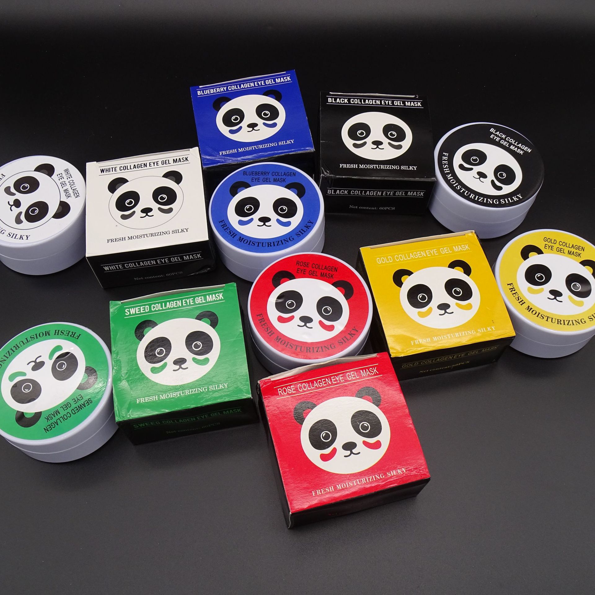 熊猫水晶眼膜贴 淡化细纹改善熊猫眼眼纹滋润眼部护理眼膜贴详情2