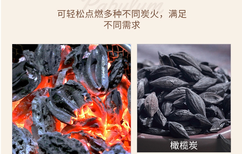 跨境阿拉伯水烟炉电炭炉烧烤木炭点燃家用点炭器多功能烧炭炉批发详情7