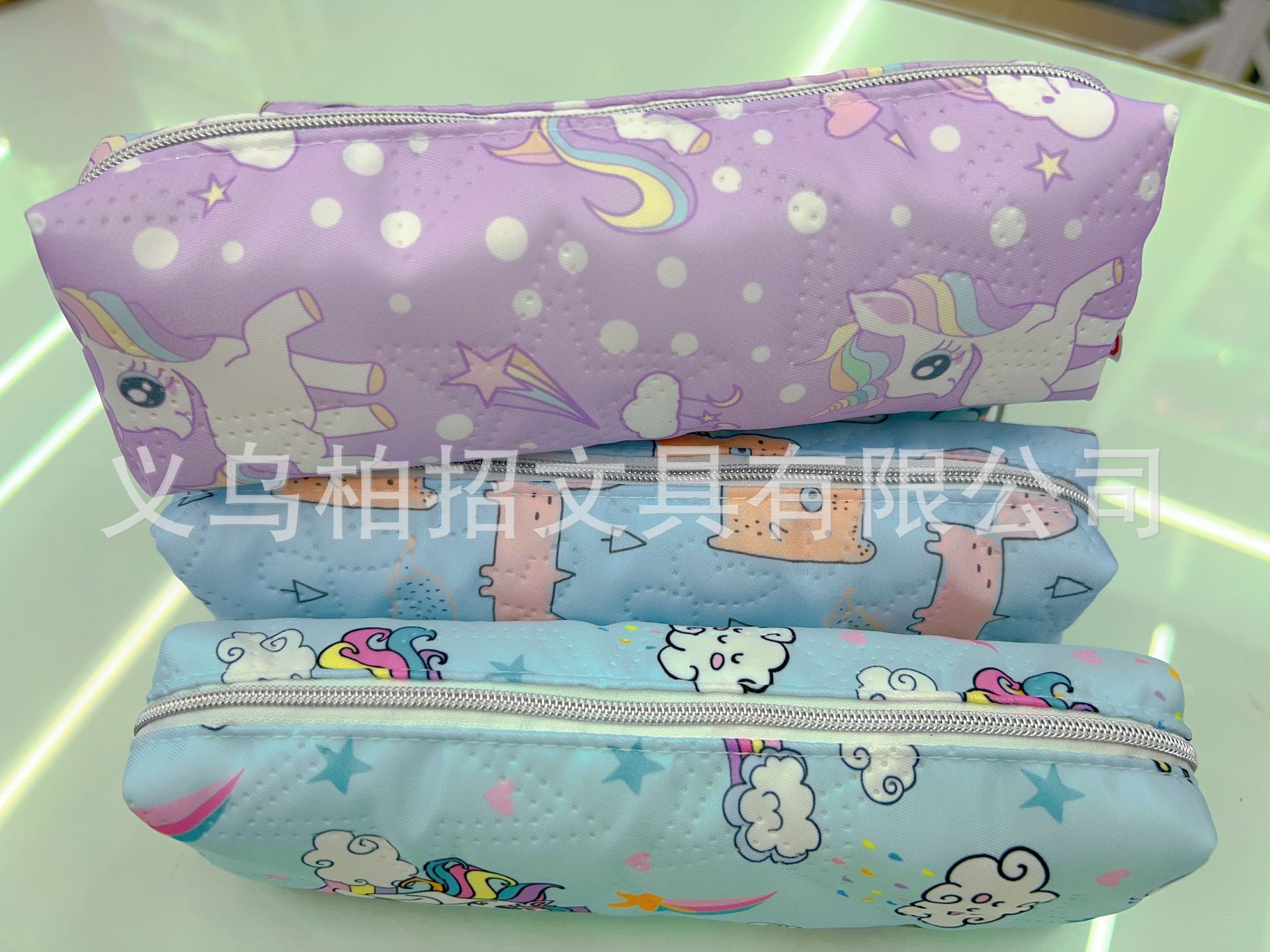 Factory direct sales of original new fashionable cotton fabric storage high appearance level simple ins pen cases for primary and secondary school students pic 17
