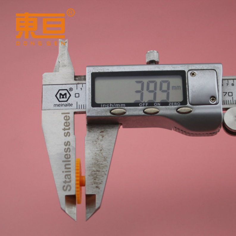 382A soft orange-red soft tooth plate, single-layer gear with soft rubber, easy to insert and pull, toy gear pic 4