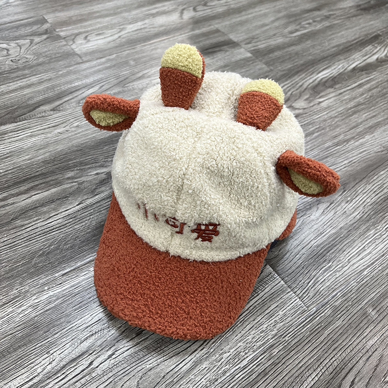Ciervo peludos capucha de lengua mujeres otoño e invierno caliente thunderfeng sombrero sombrero de peluche peluche rizado lindo dulce versión coreana ruth pic 5