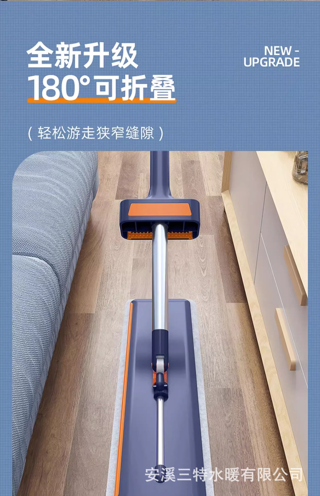 免手洗2023新款平板拖把家用一拖净加大吸水懒人地拖拖布拖地神器详情15