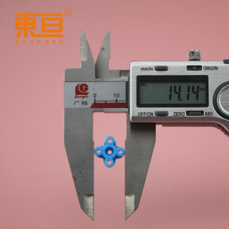 SZTT148 Blue Cross T-head small offset center 5-hole T-head technology building block parts toy accessories pic 6