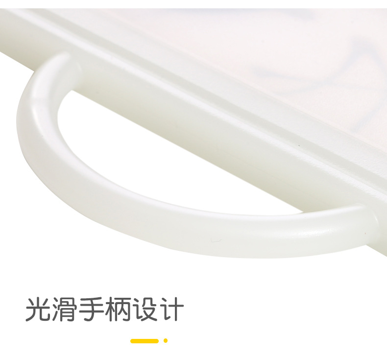 Cute double-sided cutting board, plastic fruit cutting board, household kitchen cutting board, easy to clean, with scale for convenient measurement pic 11