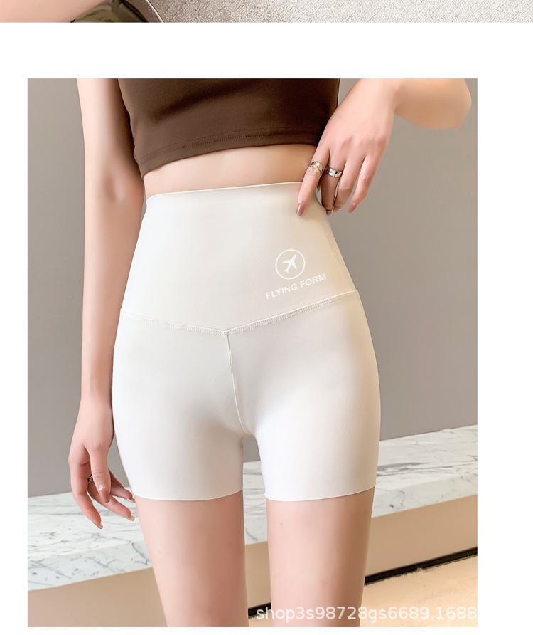 Yiwu three-part shark pants for women in summer are thin, belt-tightening, anti-leakage, and slimming when worn outside. They are large-sized, safety short pants with a base layer pic 27