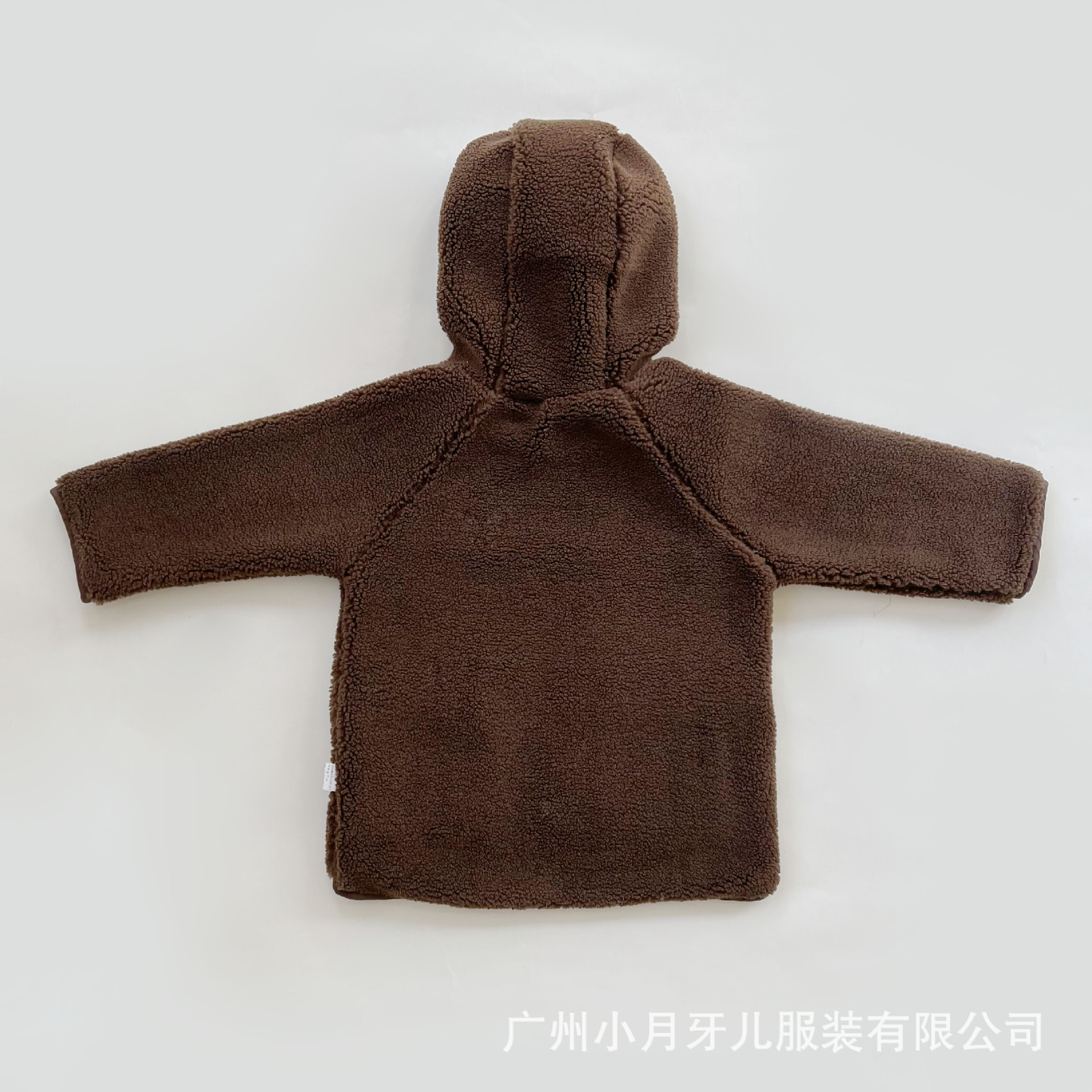 MiniCowMother cute floral imitation lambskin one-piece coat for boys, girls and children, solid-colored cotton coat for children pic 21