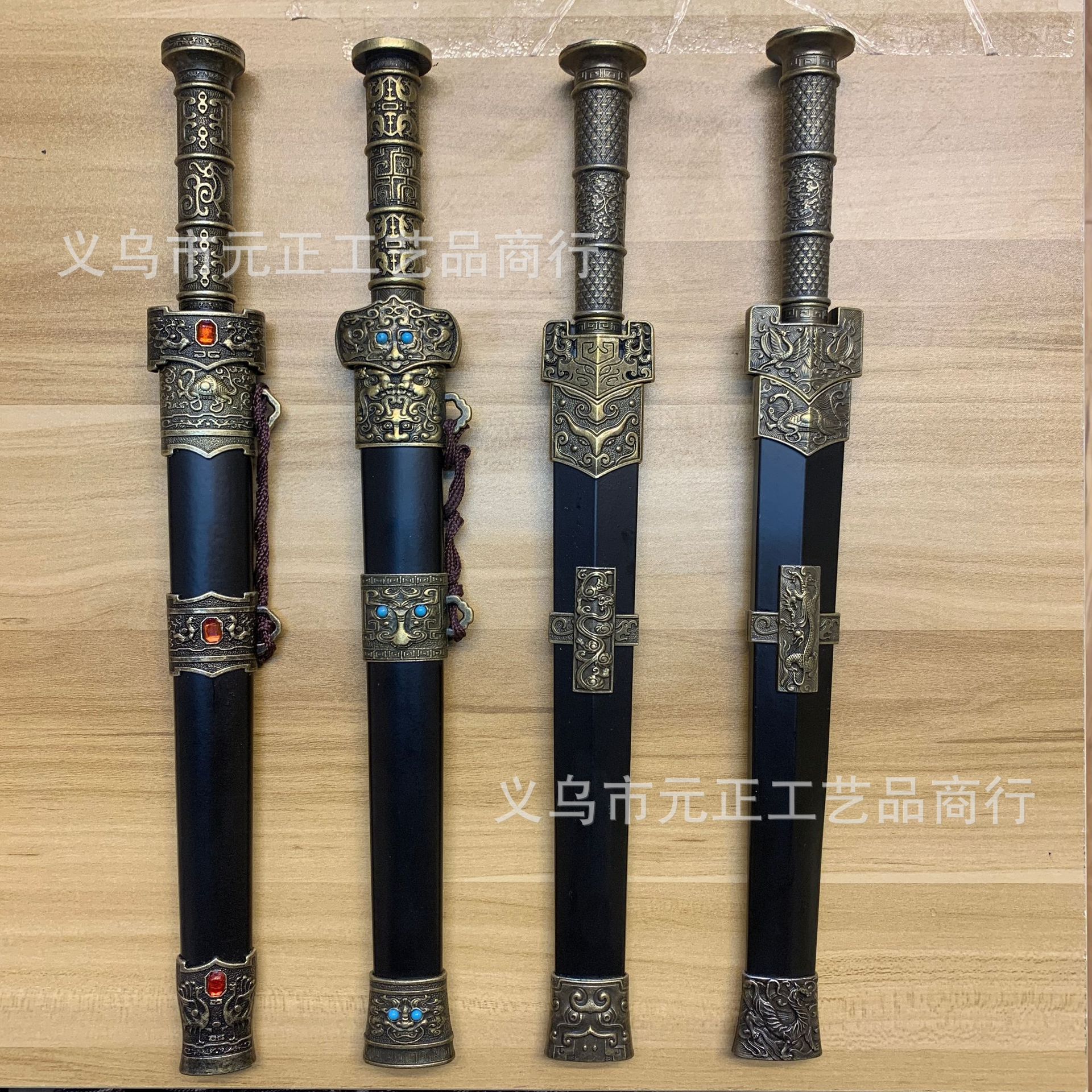 龙泉飞龙堂不锈钢刀剑防身小短剑男朋友的礼物四大金刚小剑详情4