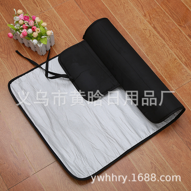 [LOVELY HOME] [hold ja] almohadilla de plancha antiplancha para el hogar almohadilla de plancha de silicona recubierta de plata aislante térmico y plegable pic 4