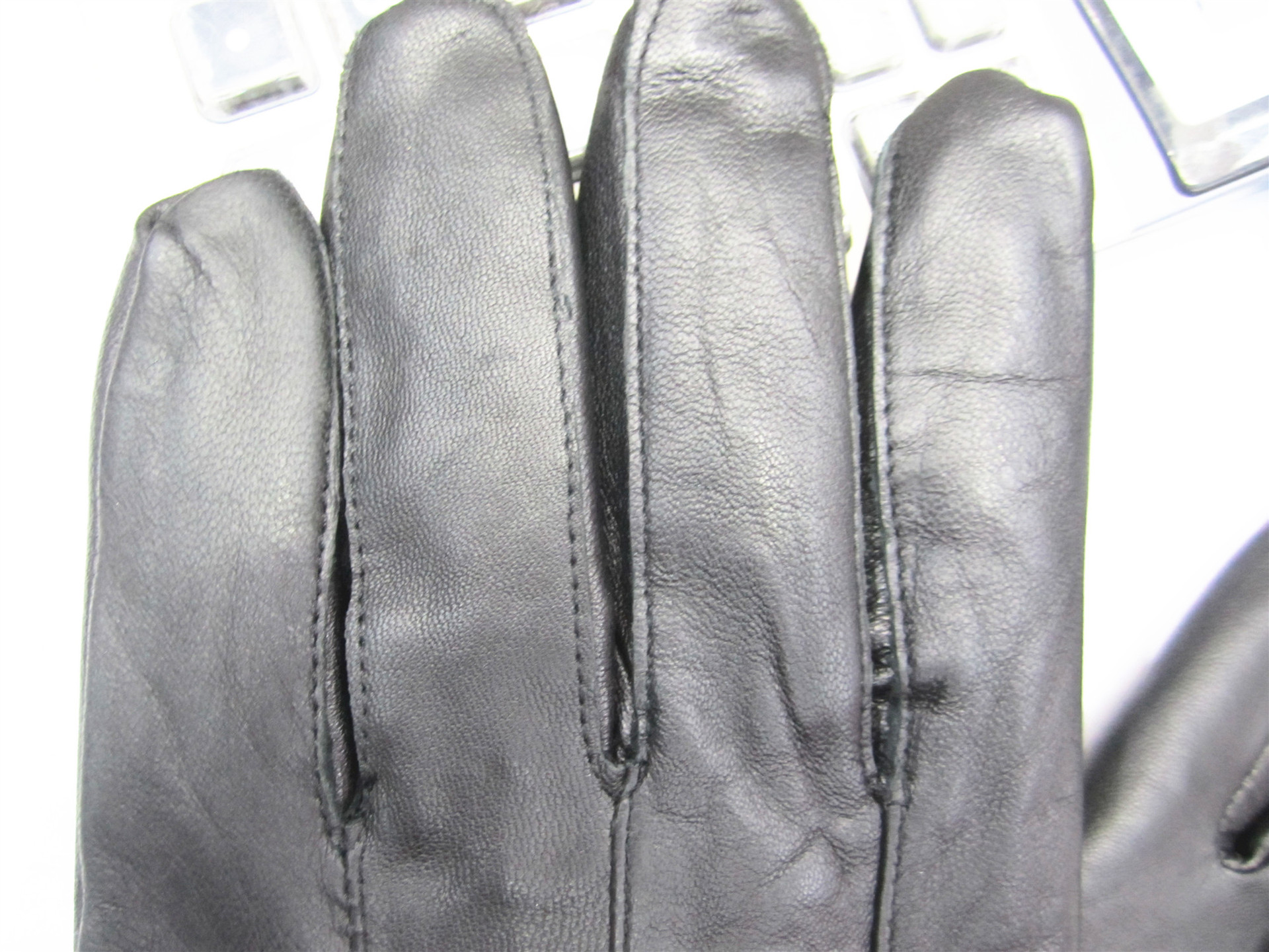 Cross-border genuine leather gloves for men, cyclists, students, Korean version, warm, fleece, thickened cotton, waterproof for driving and riding electric bikes pic 8