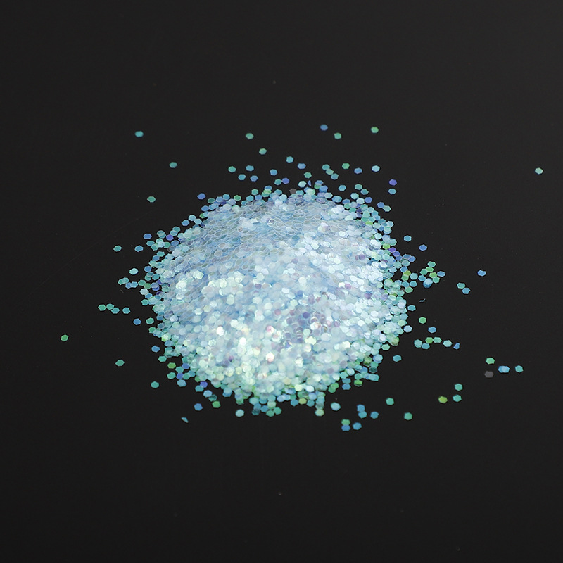 1/24 Iridescent Seven-Color Golden Onion Powder, Dazzling Glitter Powder, 1kg package, 1mm Seven-color Laser Powder, Nail sequins, High Gloss, waterproof pic 18