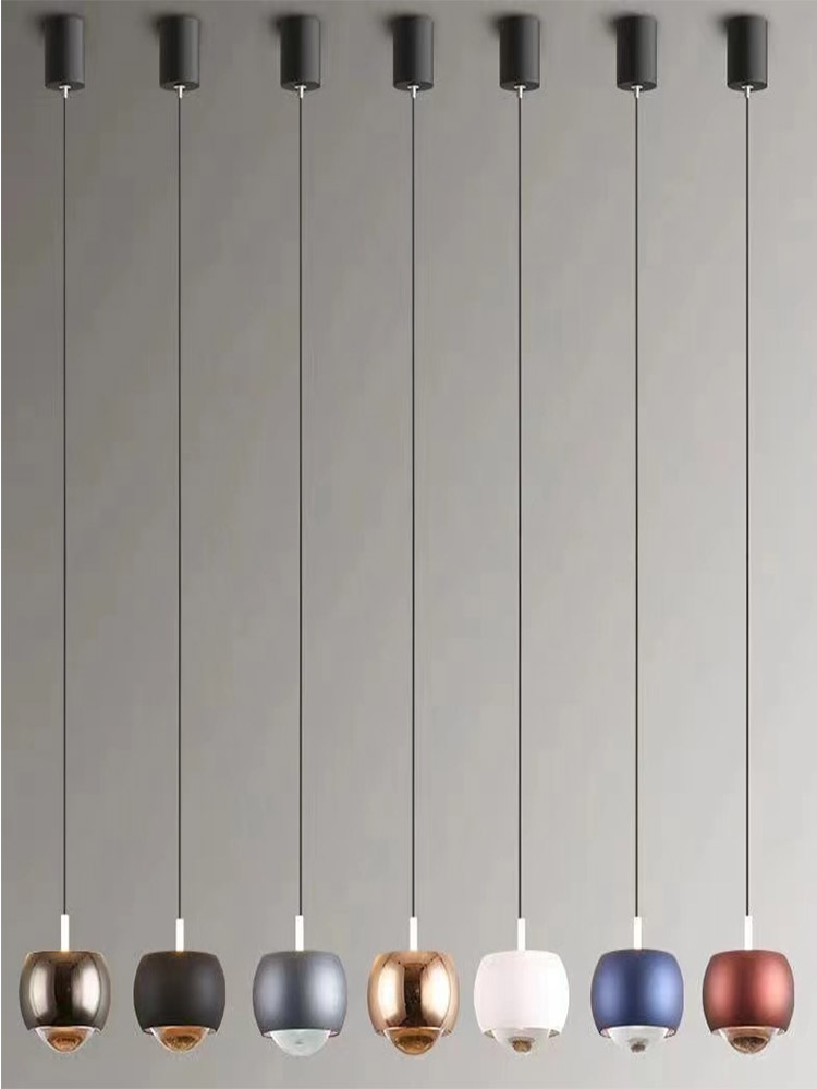 The 2023 new style pendant lamp bedside pendant lamp for the bedroom entrance hall, modern and simple, adjustable bar counter, trendy pic 13