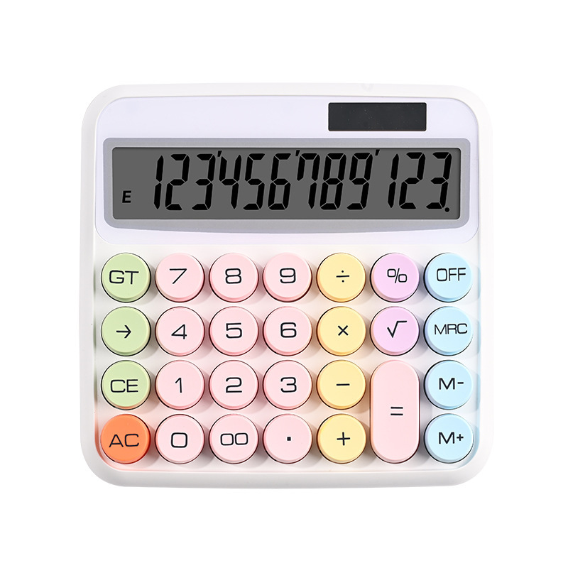 Dopamine calculator, colorful, cute, large size calculator, mechanical large keys, large screen, dedicated for office use and commercial purposes pic 2