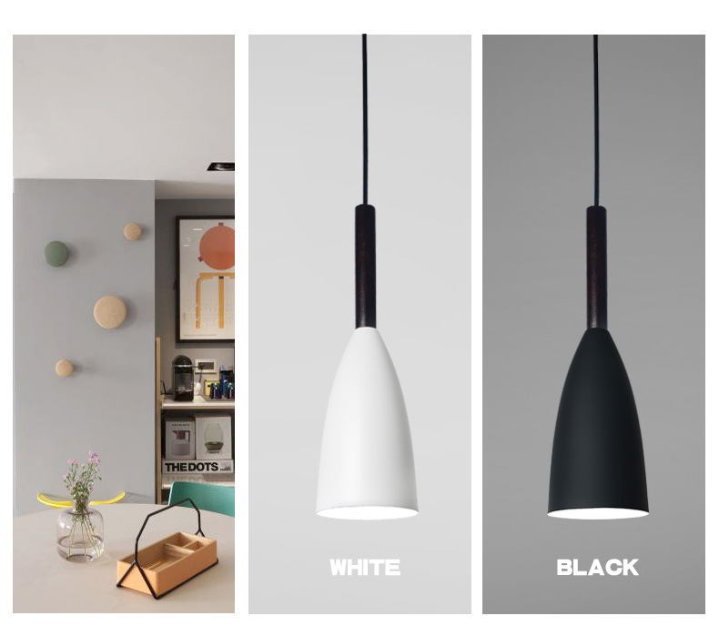 现代简约餐厅灯餐桌三头北欧灯具创意个性饭厅卧室床头吧台小吊灯详情2