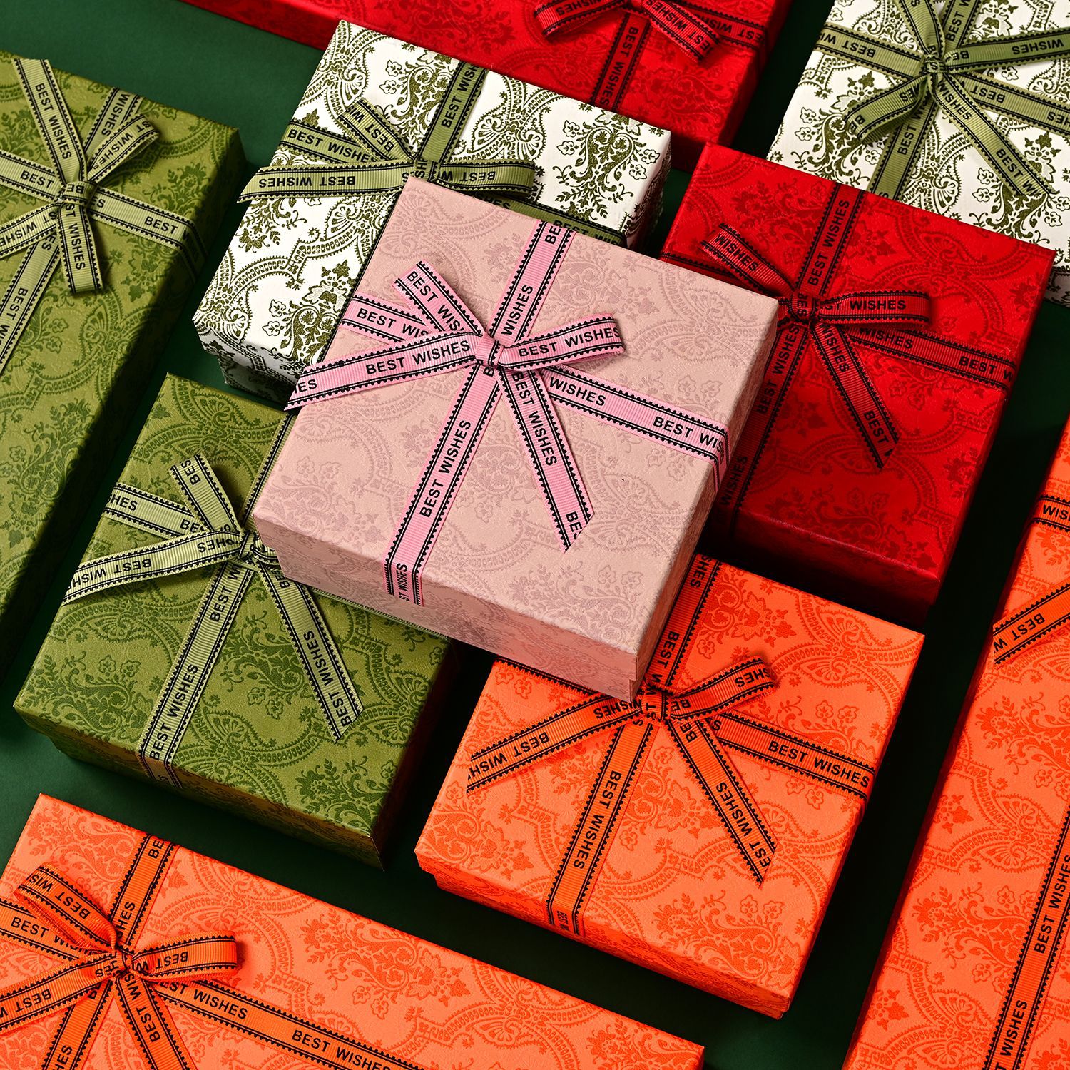 高端轻奢粉红礼物盒女神节伴手礼盒情人节礼品盒神秘紫色口红礼盒详情21