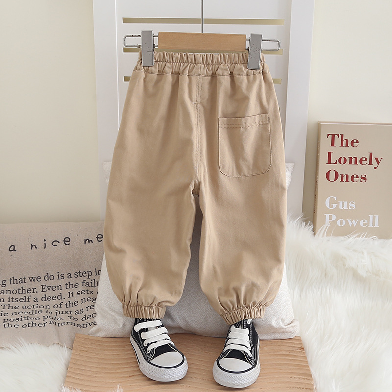 儿童裤子童装男童2024秋季新款批发 中小童男孩长裤 一件代发定制详情15