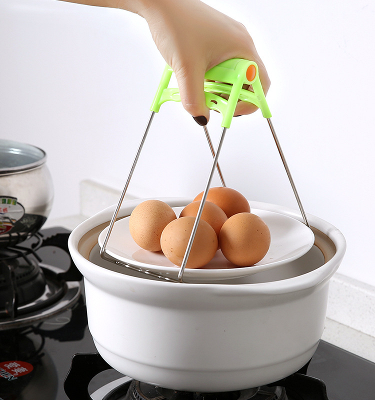Creative Kitchen multi-purpose stainless steel bowl tongs set, bowl tongs, anti-scald dish tongs, plate tongs wholesale pic 39