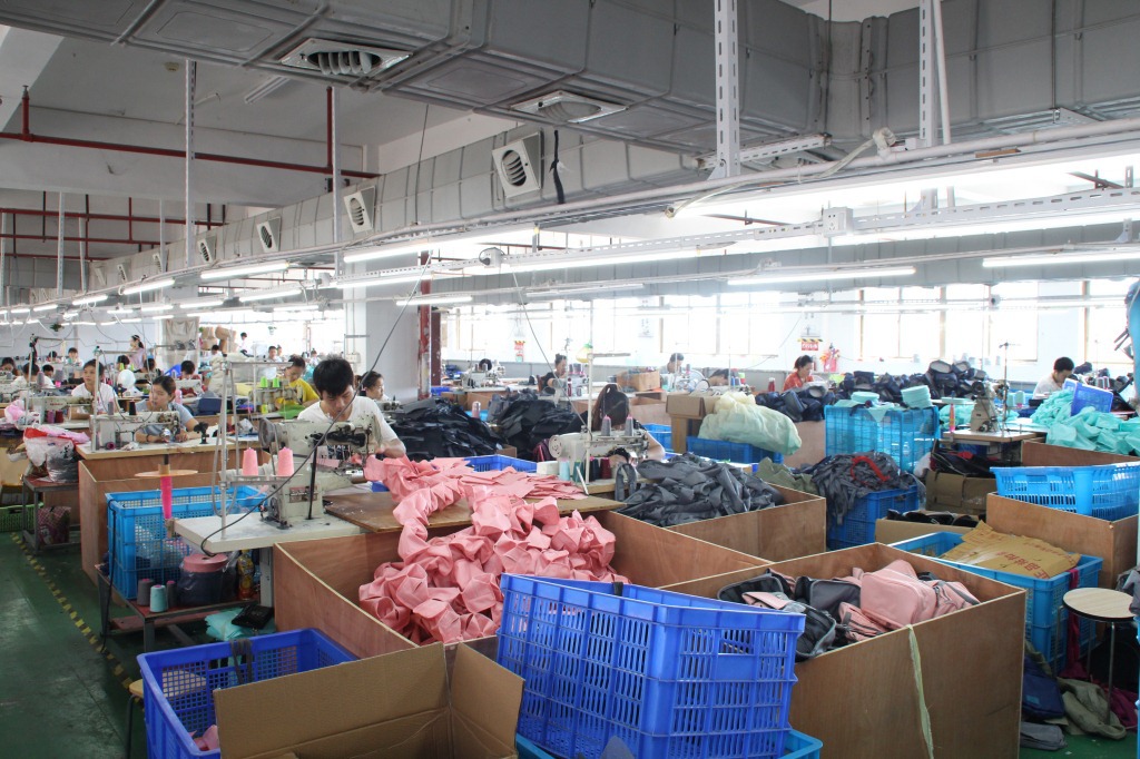 蓓恋折叠旅行袋 布艺装衣物打包行李袋 出差旅游可扩容收纳包批发详情15