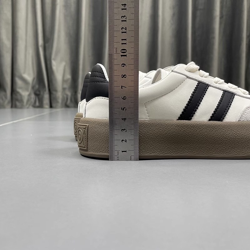 真皮德训鞋女鞋子2025春季新款厚底小白鞋复古阿甘鞋休闲运动板鞋详情18