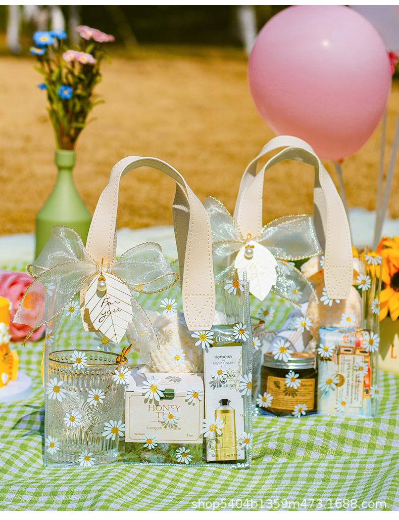 礼品袋pvc手提袋礼定生日结婚喜糖伴手礼袋子透明礼品袋礼物袋详情8