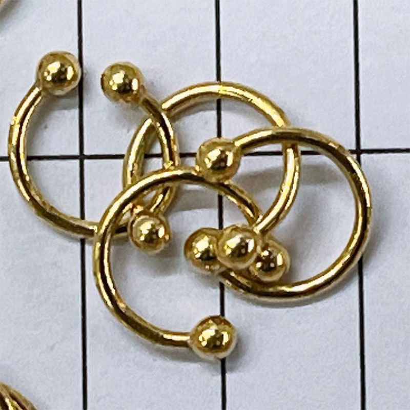 Cross-border best-selling ear bone clips, ear clips, ear studs, earrings, invisible clip rings, no ear holes, diy handcrafted material copper accessories pic 5
