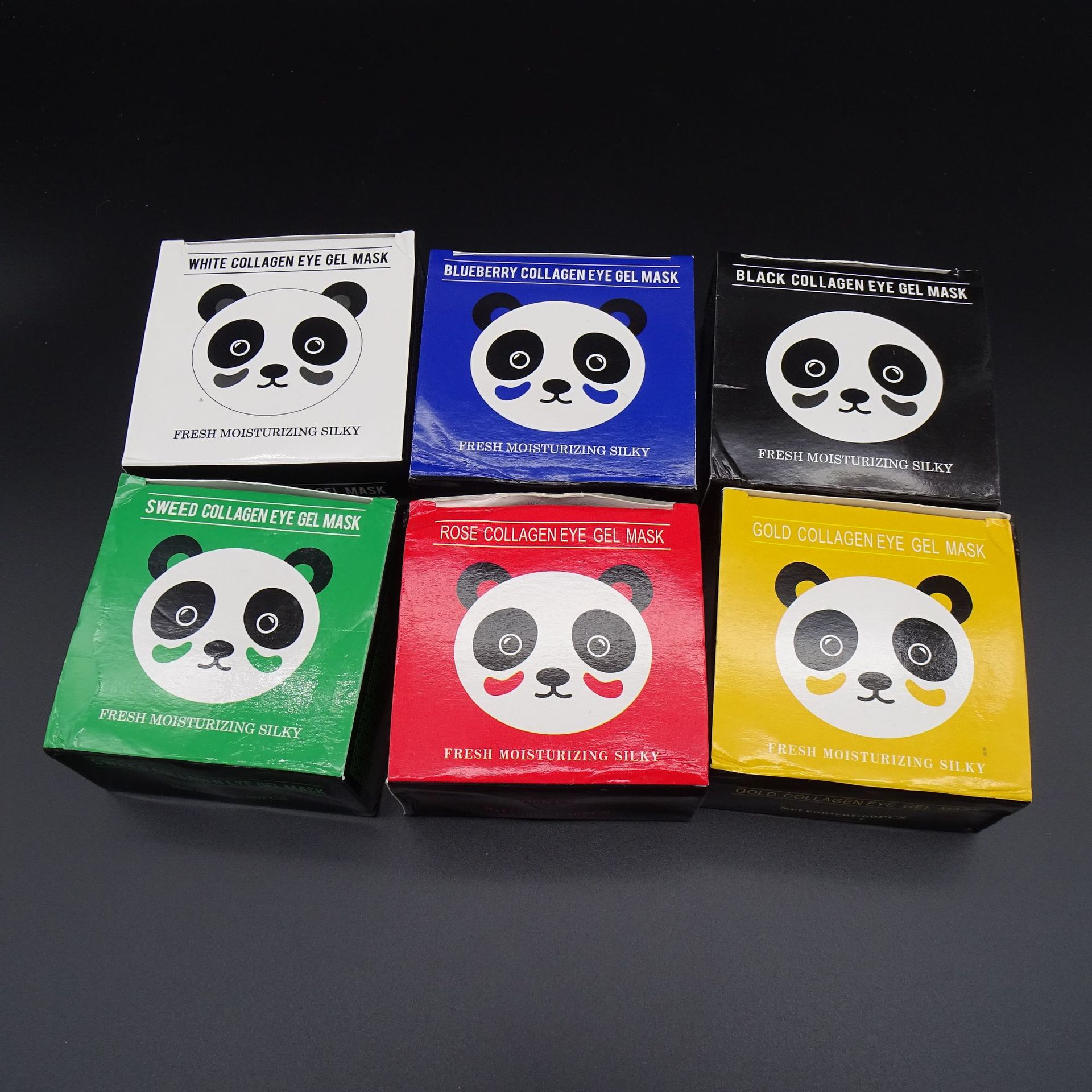 熊猫水晶眼膜贴 淡化细纹改善熊猫眼眼纹滋润眼部护理眼膜贴详情1