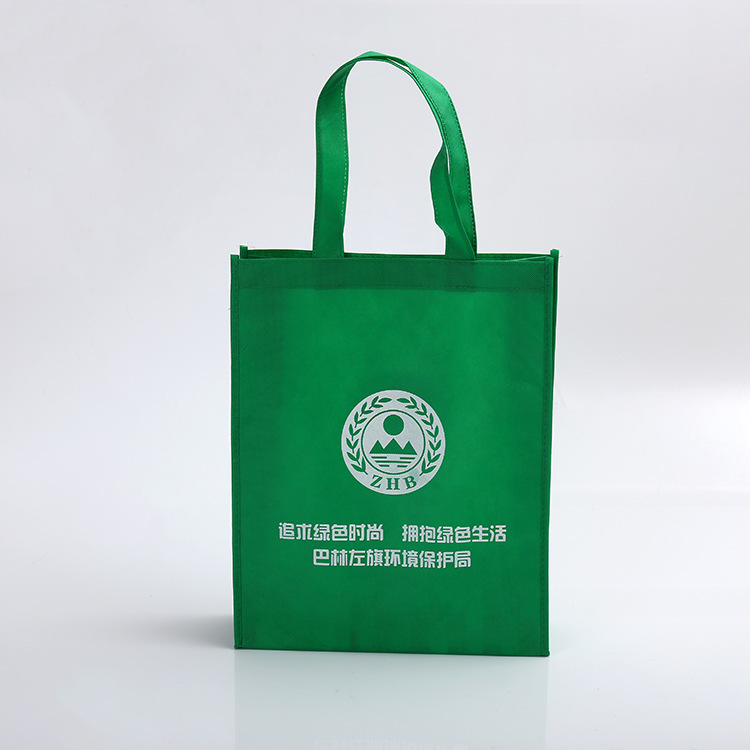 Hot-pressed folding laminated non-woven fabric bags, hand-held bags, gift bags, takeout handbags, promotional shopping bags, printed logos pic 11