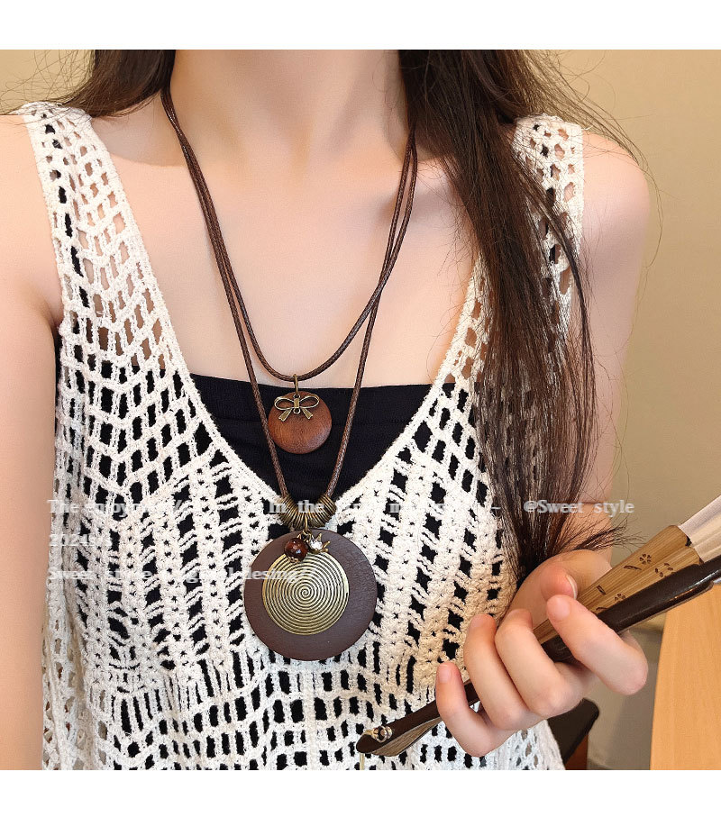 New Chinese-style Zen-inspired long feather necklace, a retro and versatile female ethnic style, a layer-and-wear sweater chain, a best-selling niche accessory pic 17