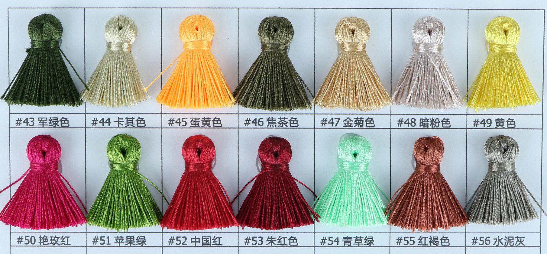 Wanshun band high-density 5mm polyester three-strand rope tassel drawstring pocket bracelet, 3mm colored binding rope, 1-5mm multi-size rope pic 5