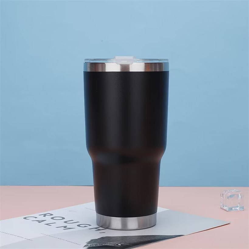 大号汽车杯900ml冰霸喷漆杯冷水杯保温咖啡杯不锈钢啤酒杯礼品杯详情32