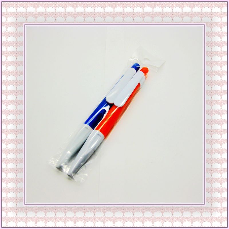 Wholesale of student stationery, gel pens and ballpoint pens, 2 pieces per pack, one yuan pic 9