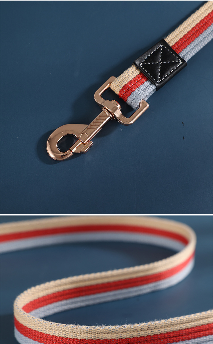 Fabricante al por mayor cuerda de tracción para mascotas nueva cuerda de tracción de lona extendida y gruesa para caminar fuera de casa perro entrenamiento correa de tracción para perros pic 4