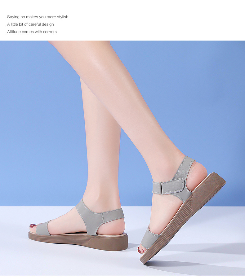 2024新款平底凉鞋女夏季外穿舒适软底女士凉鞋防滑时尚休闲女鞋详情17