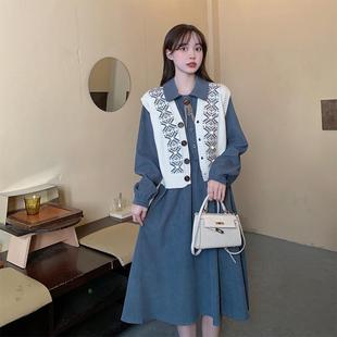 潮流网红街拍超短款衬衫女创意印花设计感小众POLO衫上衣夏女式衬详情5