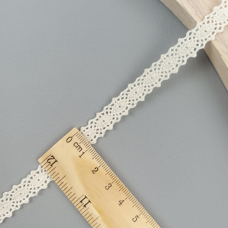 Pure cotton thread lace diy accessories, cotton thread lace sofa curtains, doll skirt lace materials factory direct sales pic 2