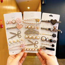 Princess hair clip, little Chanel hair clip, bow clip, headwear, bangs, broken hair clip, autumn and winter hair clip pic 8