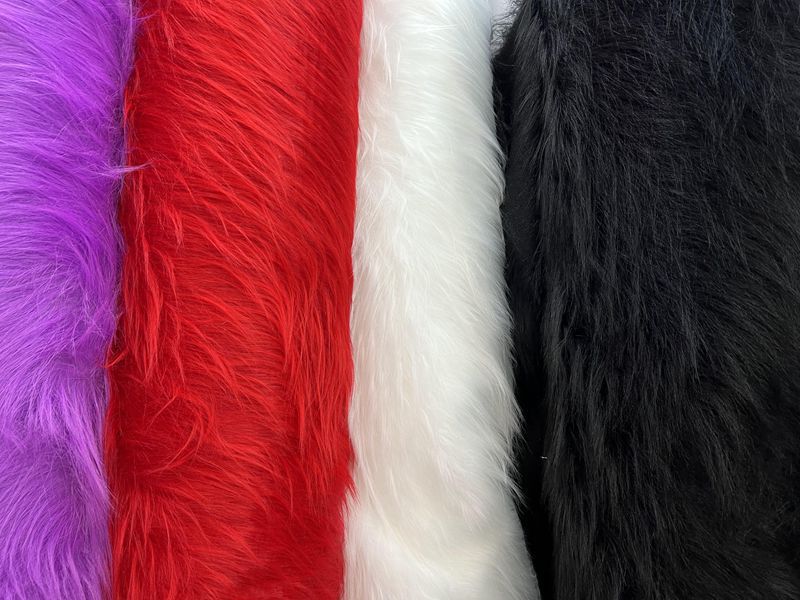 Artificial fur, plush fabric, counter display, clothing performance, decoration, toys, accessories, plush fabric, long plush fabric pic 7
