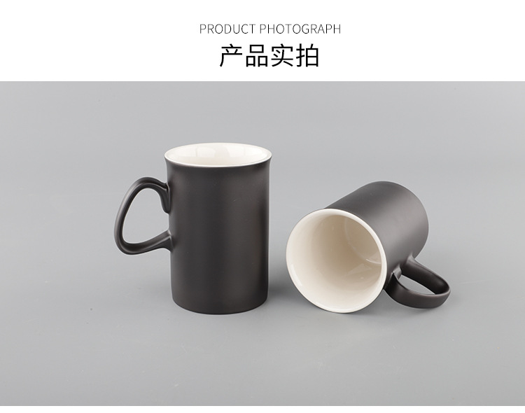 Heat transfer printing cups, color-changing ceramic cups, DIY photos, logo blank, heat sublimation reverse mouth magic cups wholesale pic 16