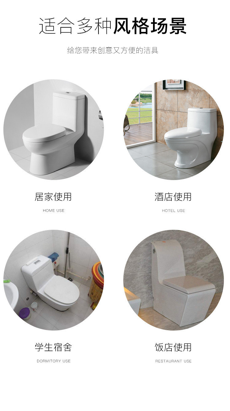 Plastic toilet brush set with base, Japanese-style creative toilet and bathroom extended handle, no blind spot cleaning brush pic 11