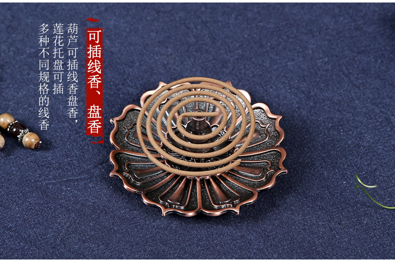 Lotus incense stick, gourd incense stick, sandalwood incense stick, incense stick, lotus incense stick, incense stick, incense support, incense burner, incense stand, decorative item pic 7