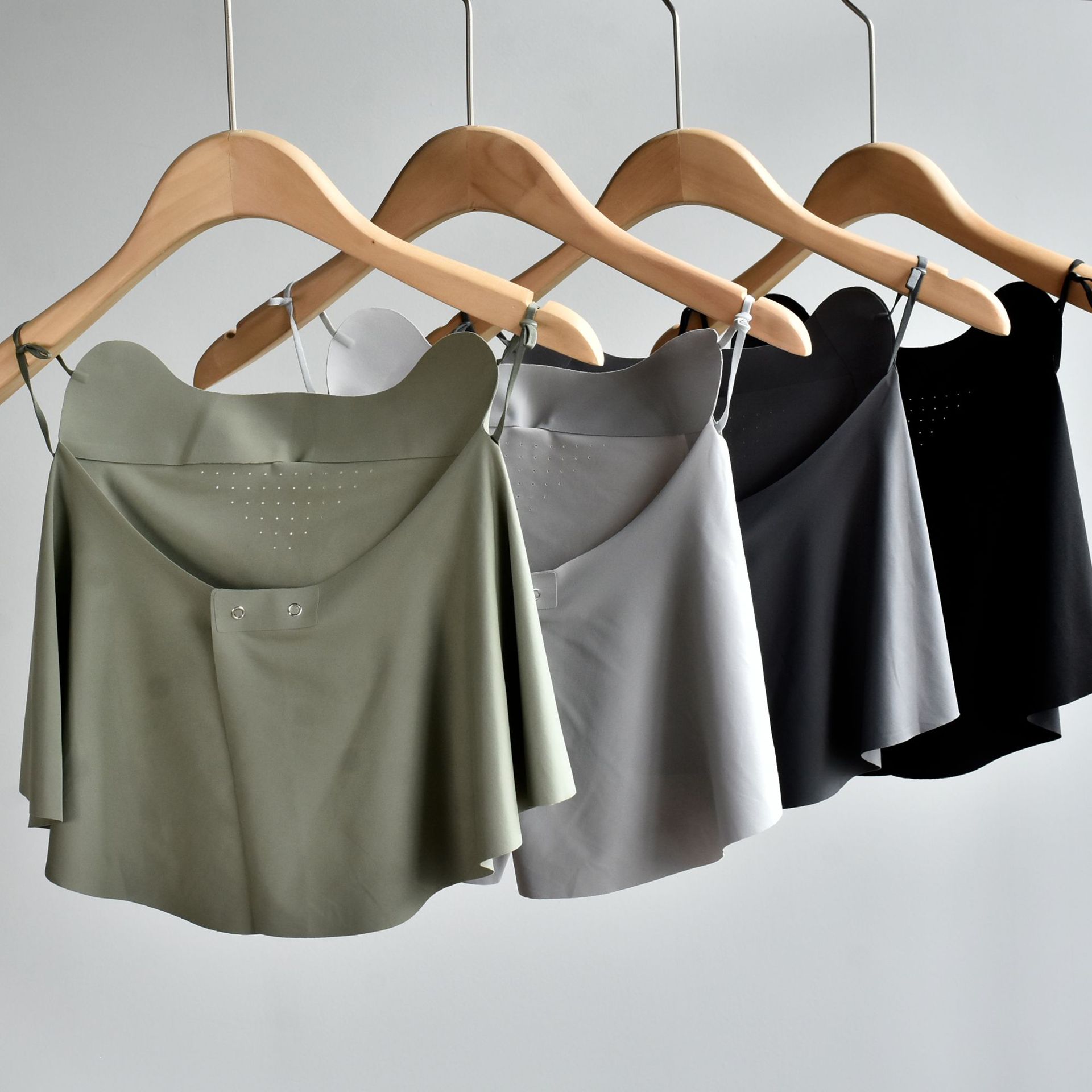 【面膜冰冰裤】夏女裤新款面膜防污防晒大码烟管九分休闲冰冰裤女详情8